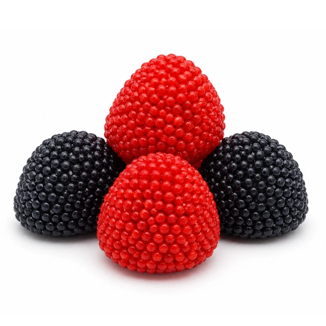 Black and Red Berries